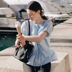 LEMEME Amie Puff Shirring Blouse_2colors