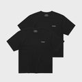 COVERNAT Cool Cotton 2-PACK T-Shirt New Black