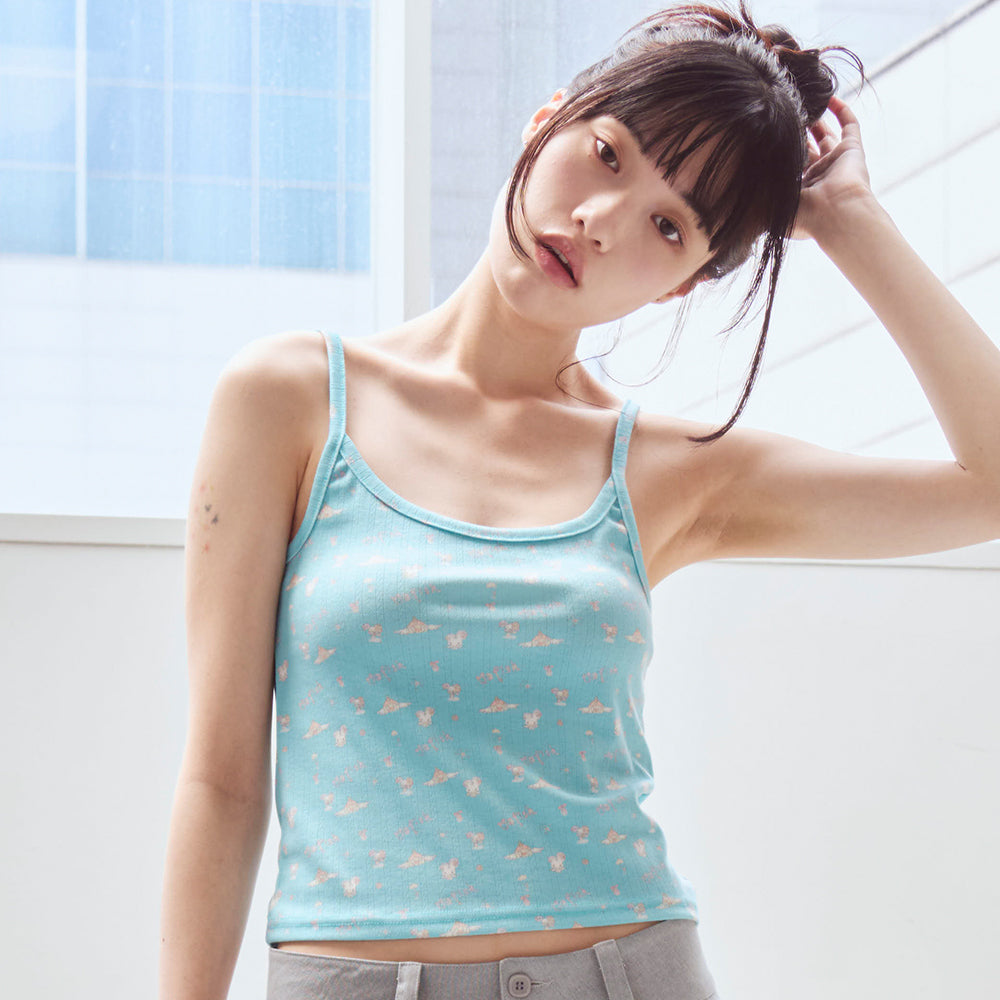 oafish Oafish X Plasticpeco Sleeveless, Mint Blue