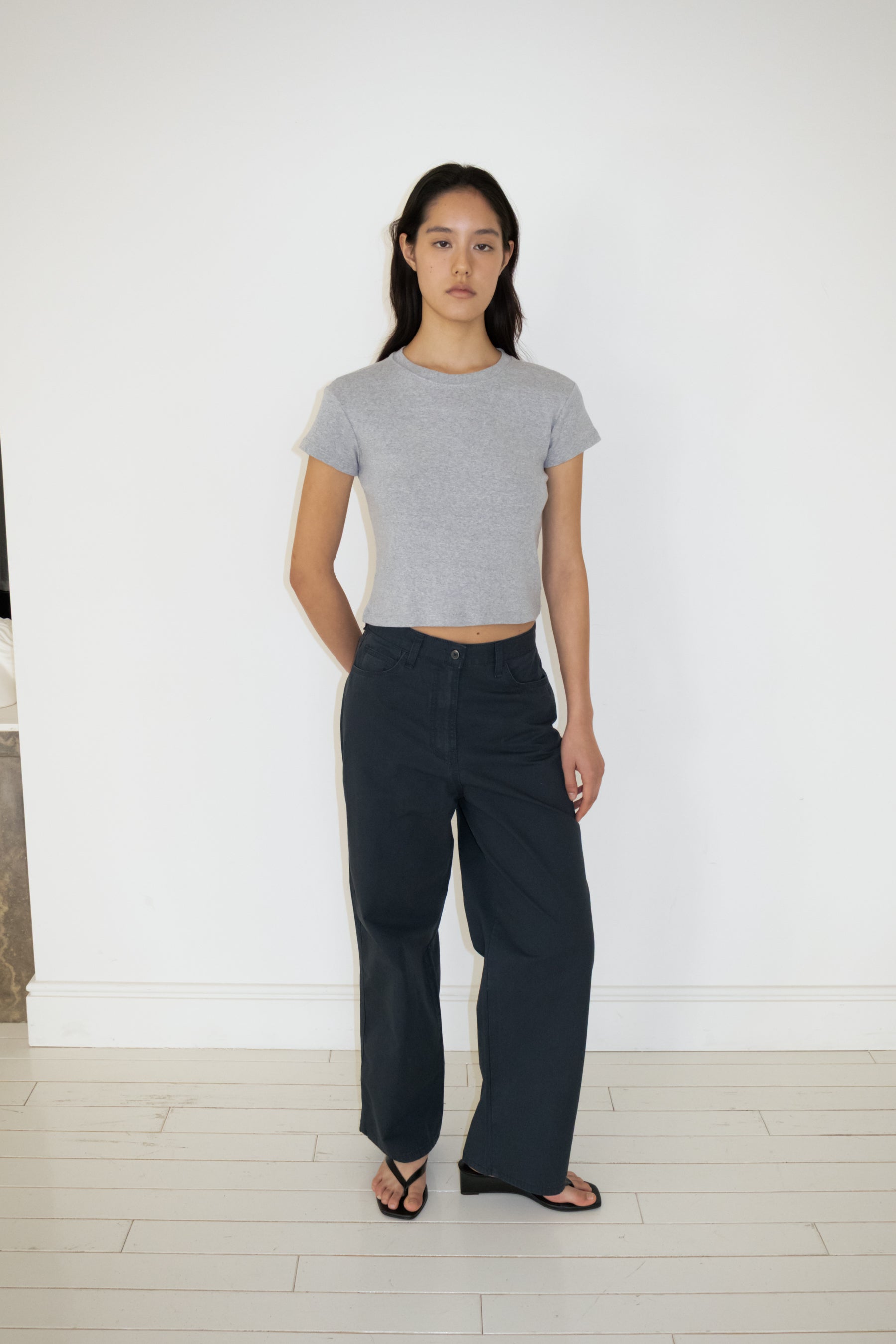 NCSSRY Refined Crewneck T-shirt (Grey)