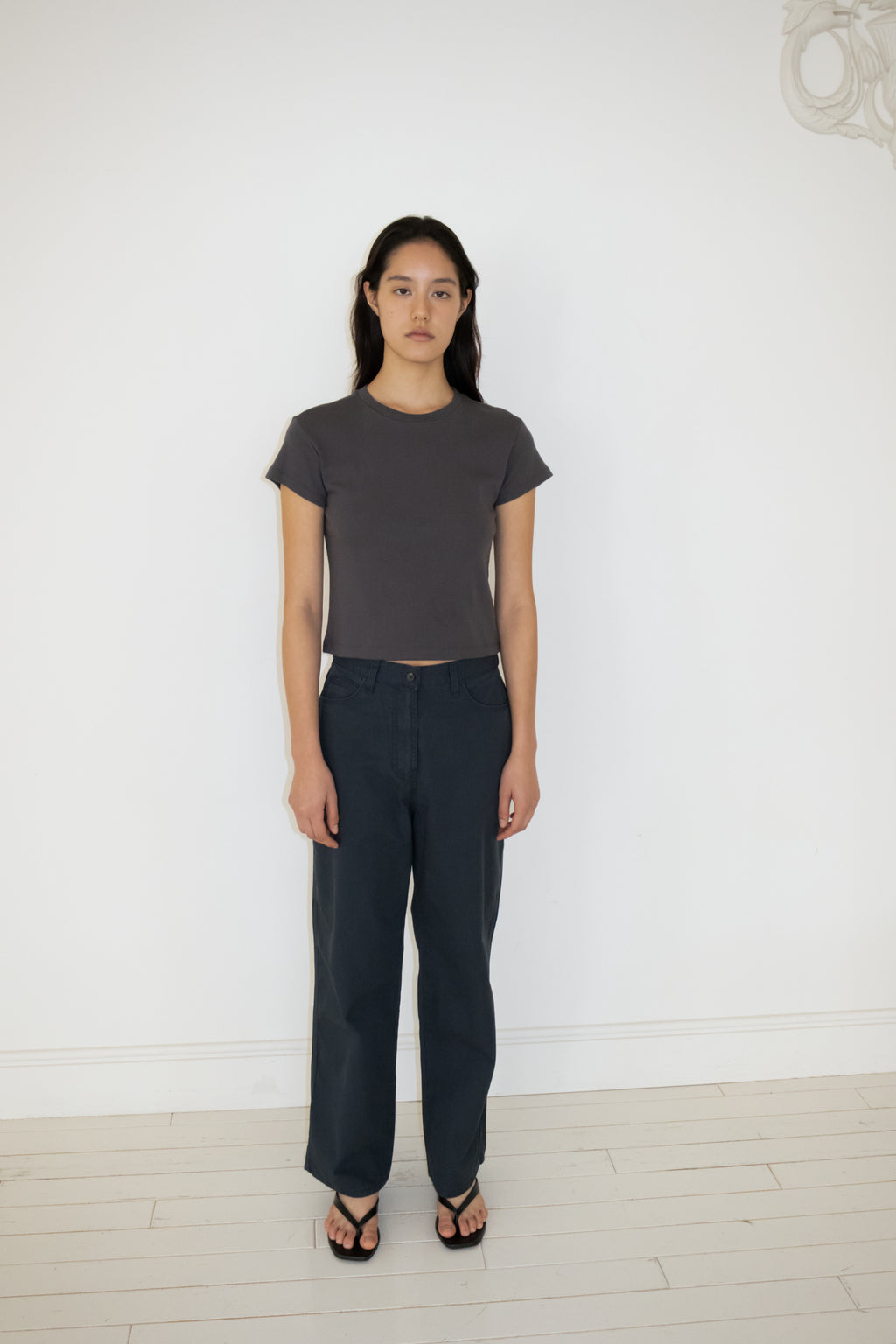 NCSSRY Refined Crewneck T-shirt (Charcoal)