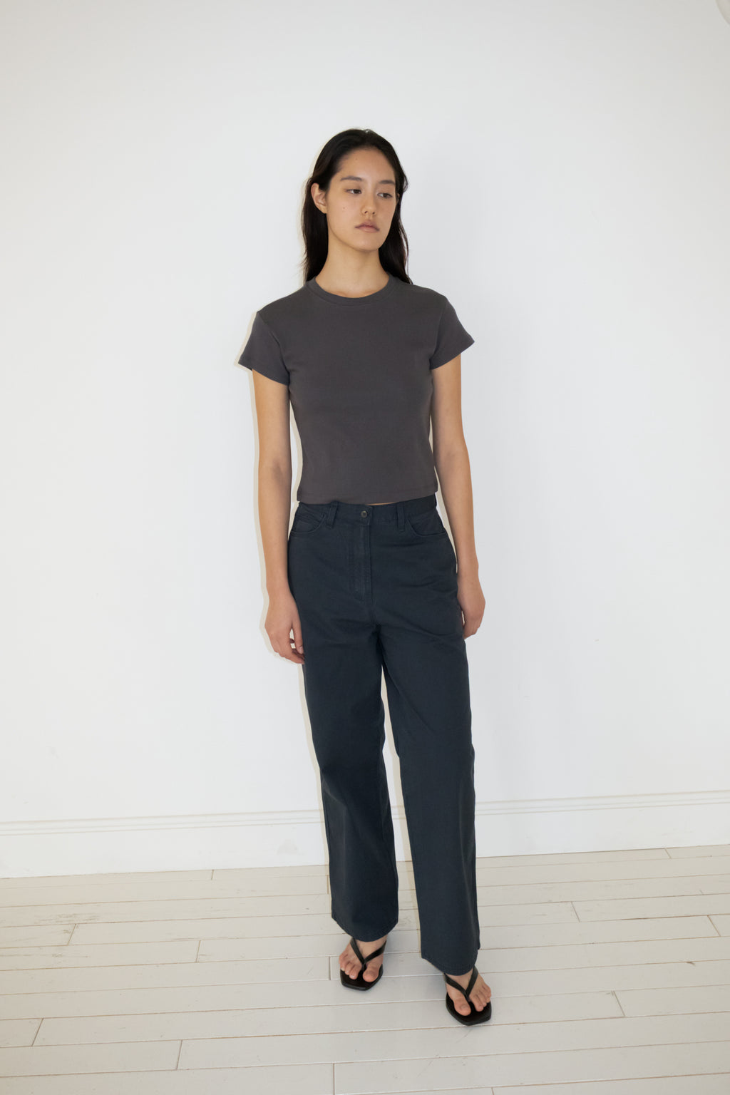 NCSSRY Refined Crewneck T-shirt (Charcoal)