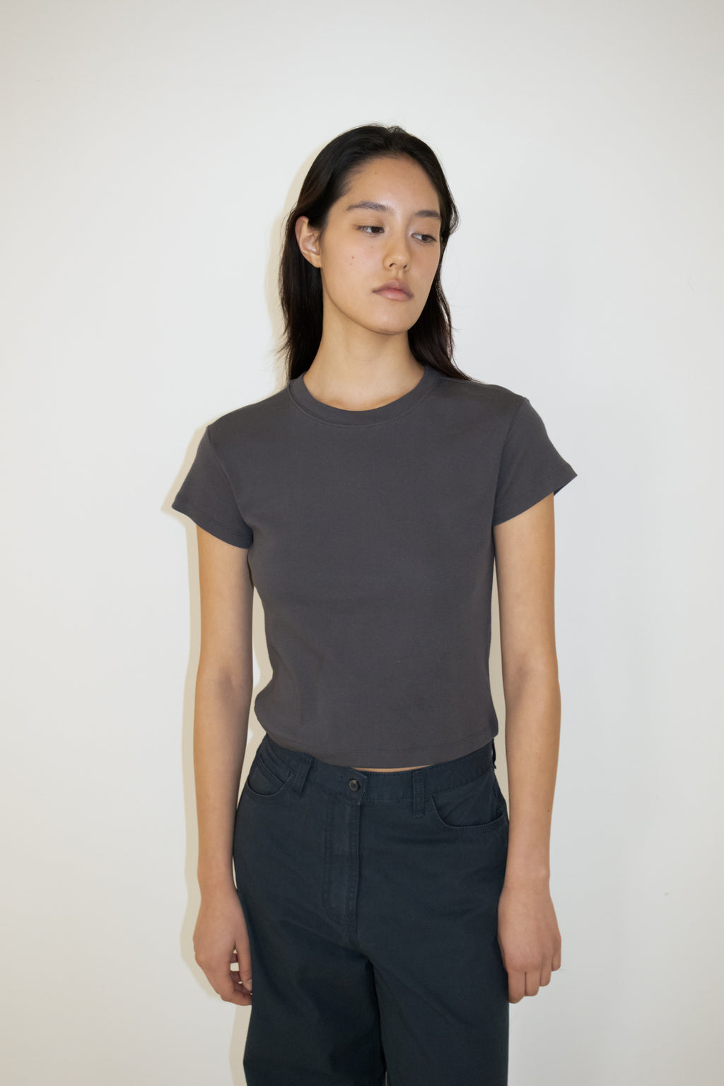 NCSSRY Refined Crewneck T-shirt (Charcoal)
