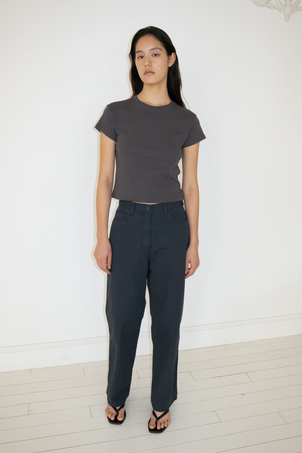 NCSSRY Refined Crewneck T-shirt (Charcoal)
