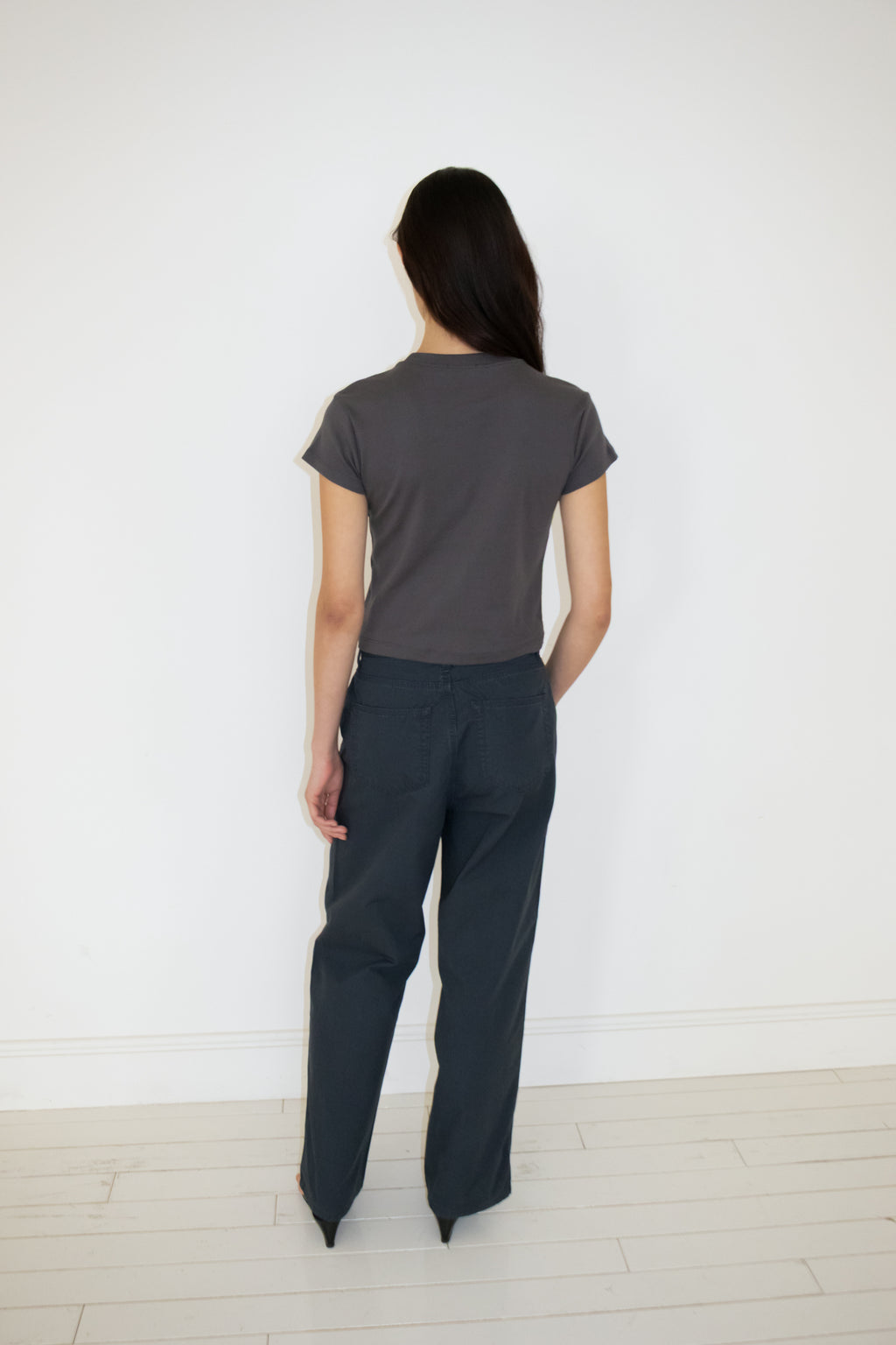 NCSSRY Refined Crewneck T-shirt (Charcoal)