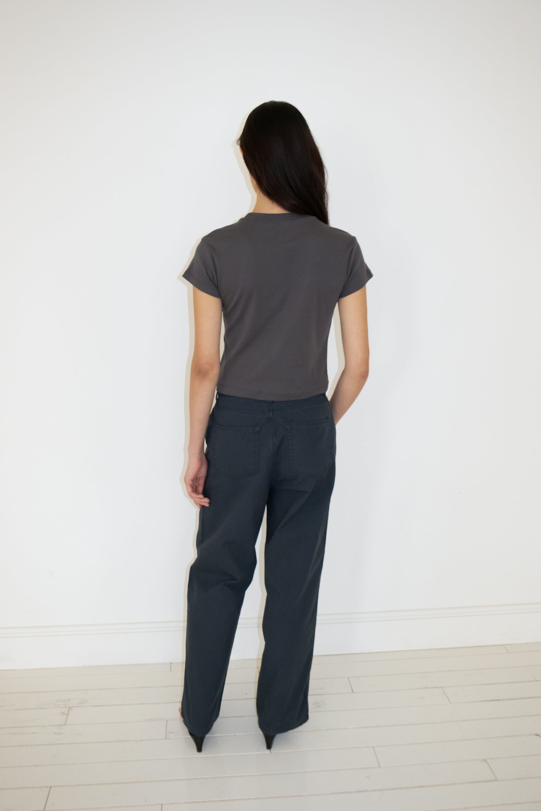 NCSSRY Refined Crewneck T-shirt (Charcoal)