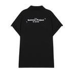 41PRAY Horse Summer Polo Shirt / Black