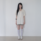41PRAY Horse Summer Polo Shirt / Yellow