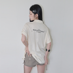 41PRAY Horse Summer Polo Shirt / Yellow