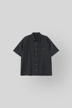 THE MITTEN Linden half shirt (moody check)