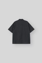 THE MITTEN Linden half shirt (moody check)