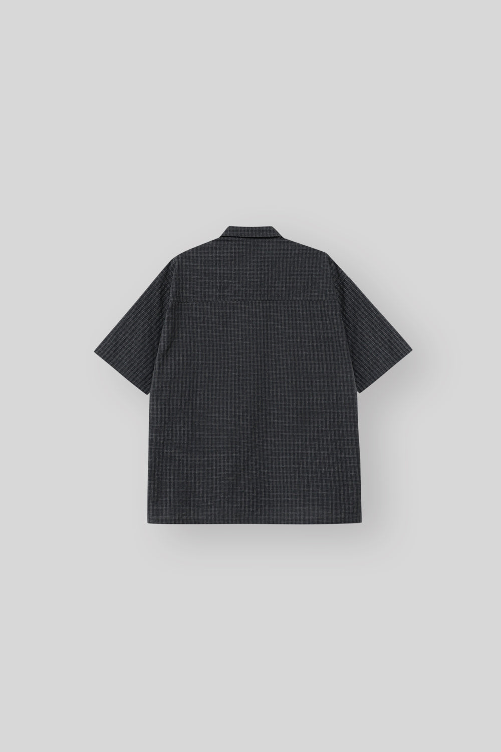 THE MITTEN Linden half shirt (moody check)