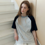 YUPPE Color Raglan T-shirt_Navy