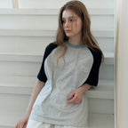 YUPPE Color Raglan T-shirt_Navy