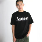 ames worldwide BASIC LOGO TEE BLACK (AM2DMUT511A)