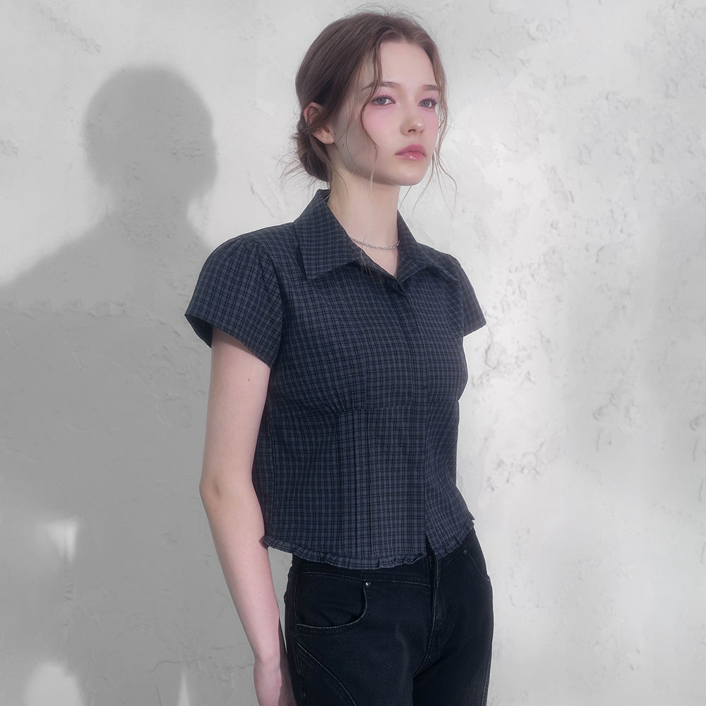 VIVACIOUS Elysia Check Shirt_2Colors