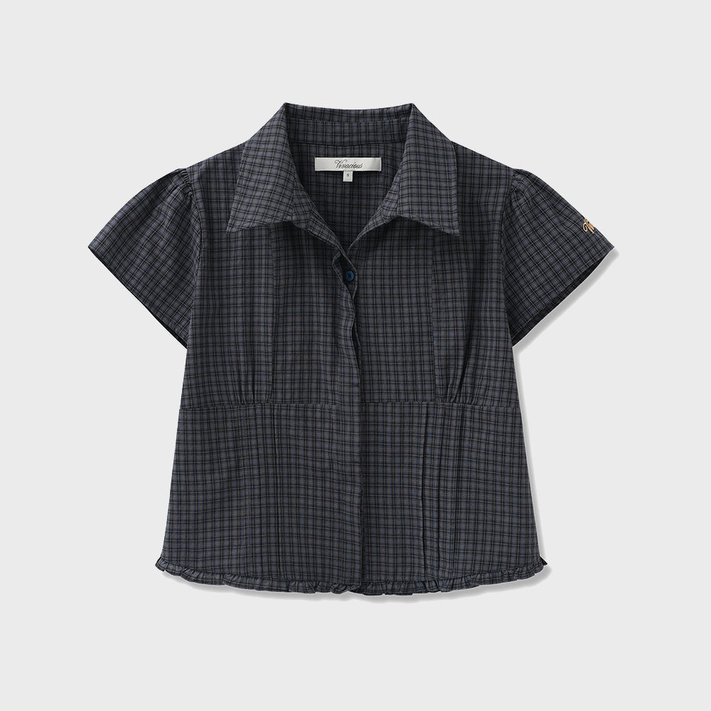 VIVACIOUS Elysia Check Shirt_2Colors