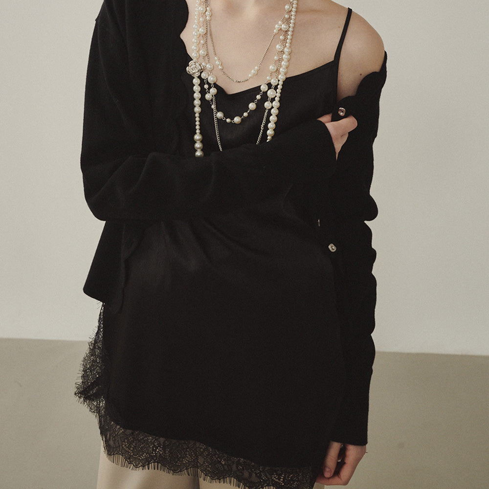 MELLY&ROSE Melrose Satin Lace Top_BLACK(314812)