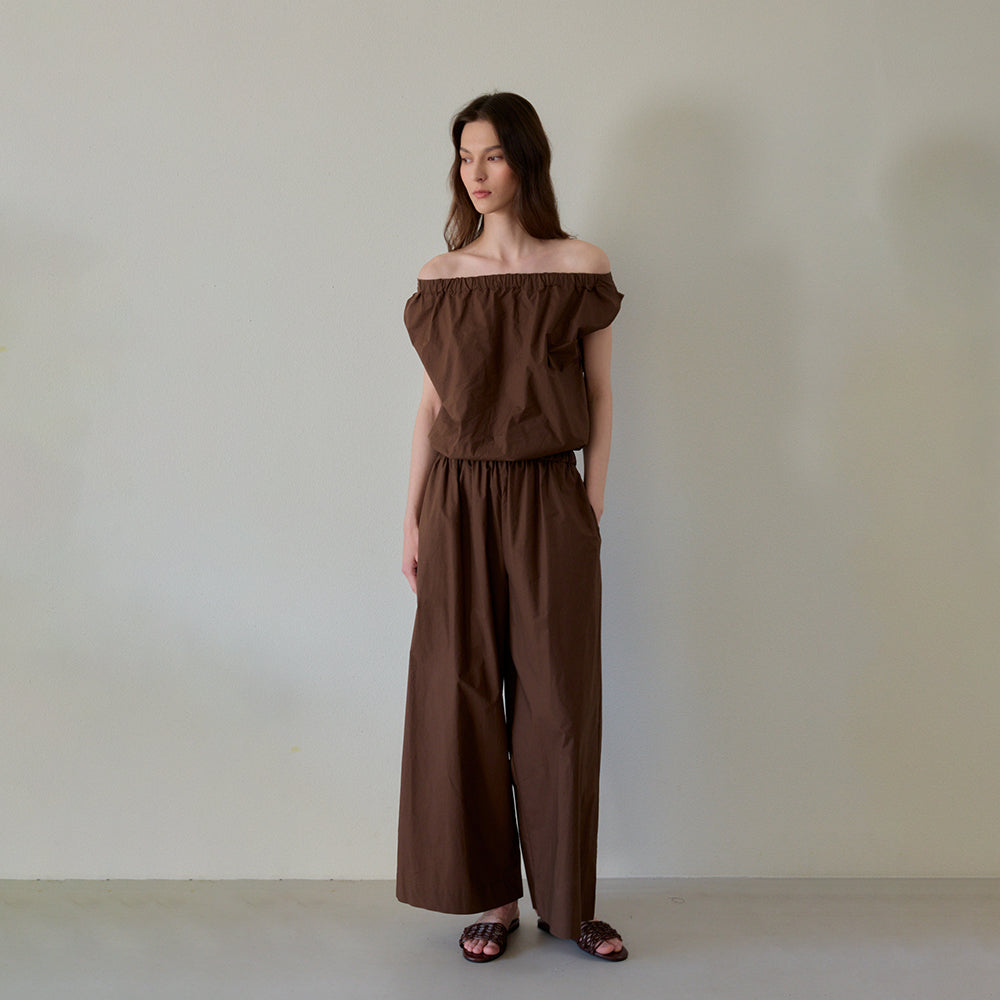THE ELO THE ELO Jumpsuit Brown