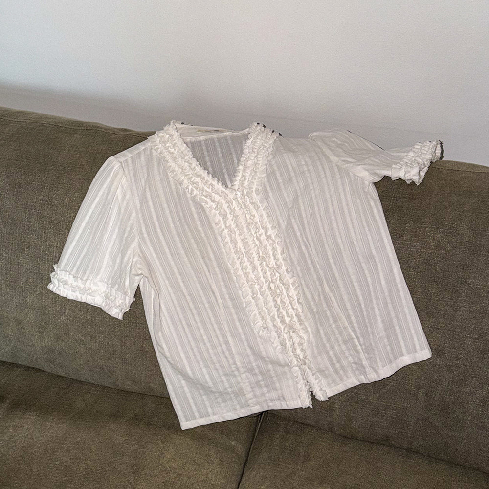 Hackesch Rita Blouse_White