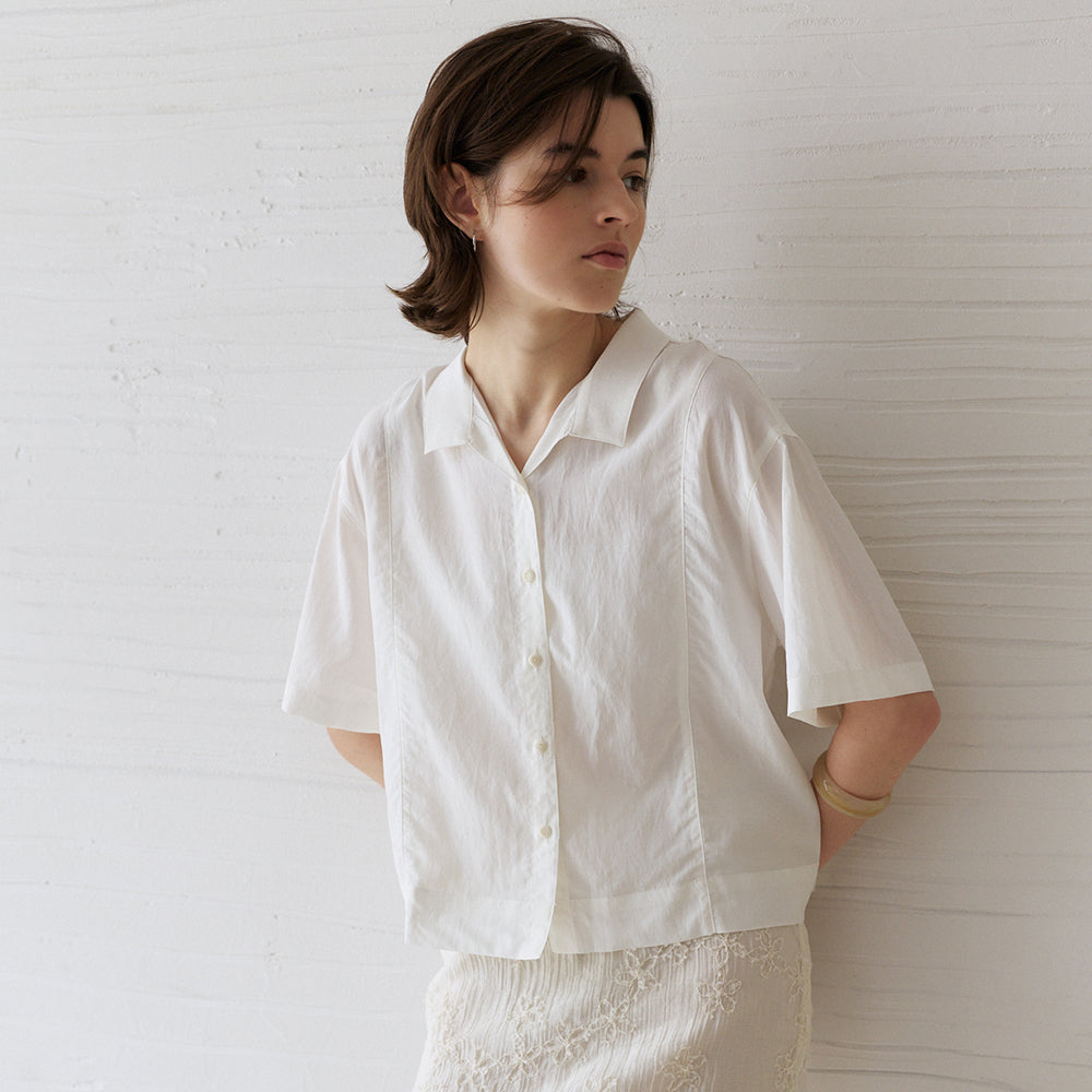 NOEUD Afternoon Shirt (Ivory)