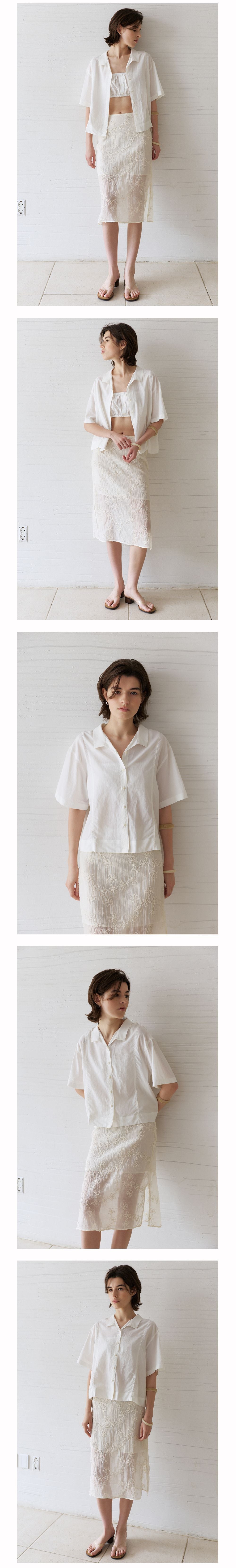 NOEUD Afternoon Shirt (Ivory)