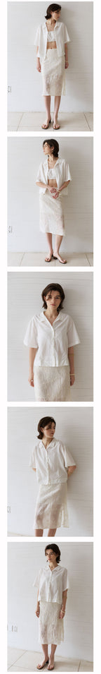 NOEUD Afternoon Shirt (Ivory)