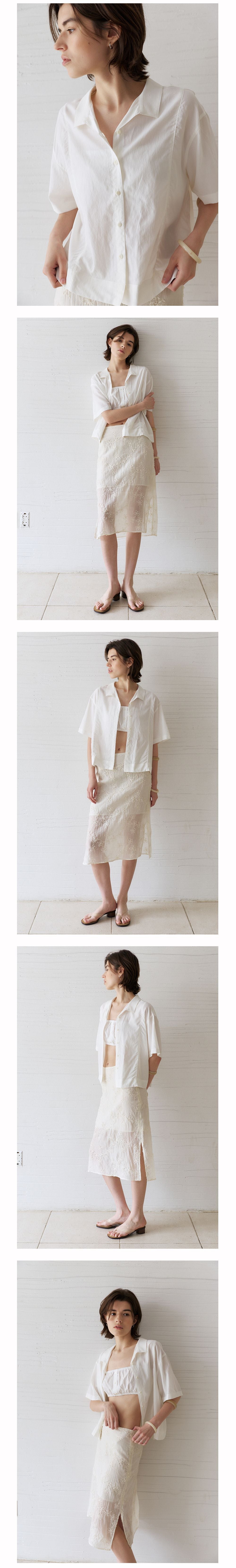 NOEUD Afternoon Shirt (Ivory)