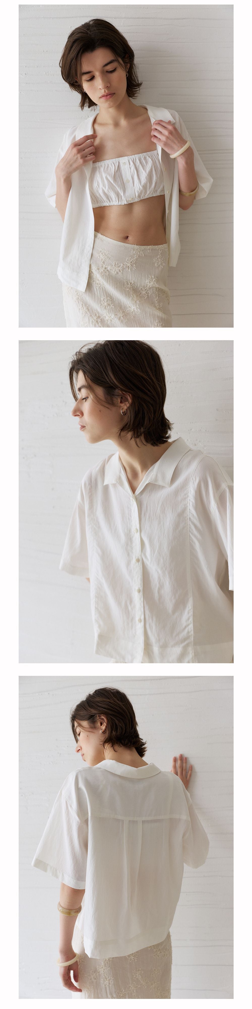 NOEUD Afternoon Shirt (Ivory)