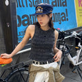 PENFIELD [Wearing Shiho Shiho] Indigo Smoking Women's Sleeveless Black_FS2KV02F