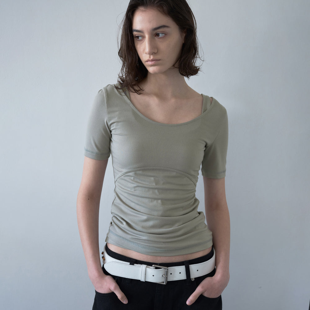 MILLO WOMEN Fluid Duo Top [Mint]