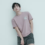 SNOWPEAK APPAREL Sorona Tropical Short Sleeve T-Shirt Deep Pink (S26MUFTS70)