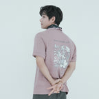 SNOWPEAK APPAREL Sorona Tropical Short Sleeve T-Shirt Deep Pink (S26MUFTS70)