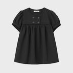 MILLO WOMEN Texture puff blouse [black]