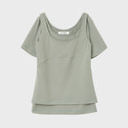 MILLO WOMEN Fluid Duo Top [Mint]