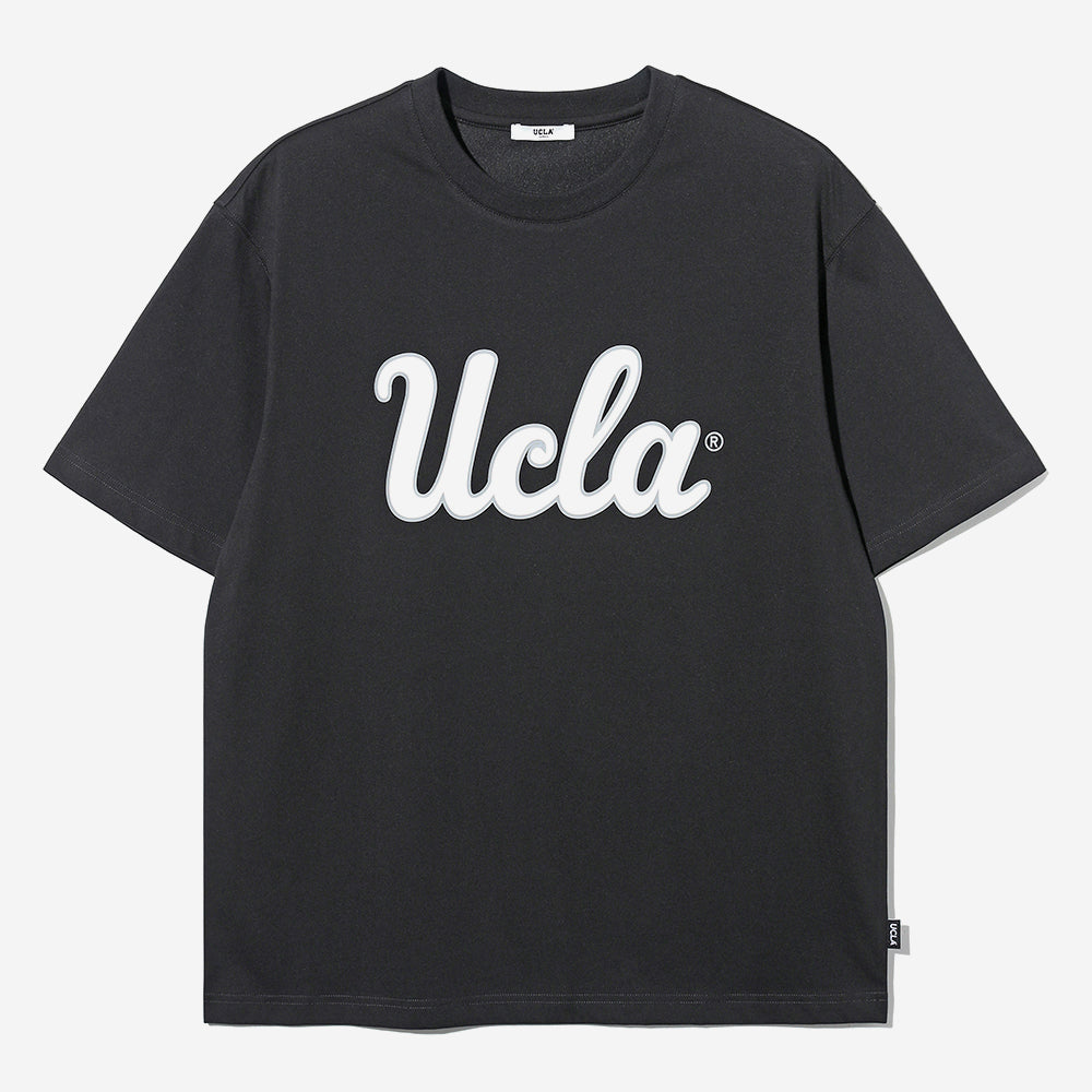 UCLA Unisex UCAL Scribble Overfit T-Shirt [BLACK](UC6STA7_39)