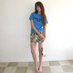 CENTAUR.KR STUD HALF SLEEVE T-SHIRT_BLUE