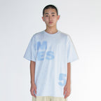 ames worldwide SPRAY 52 TYPO TEE BLUE