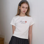 VIVIHOME (w)Daily Cotton Berry Short Sleeve T-Shirt