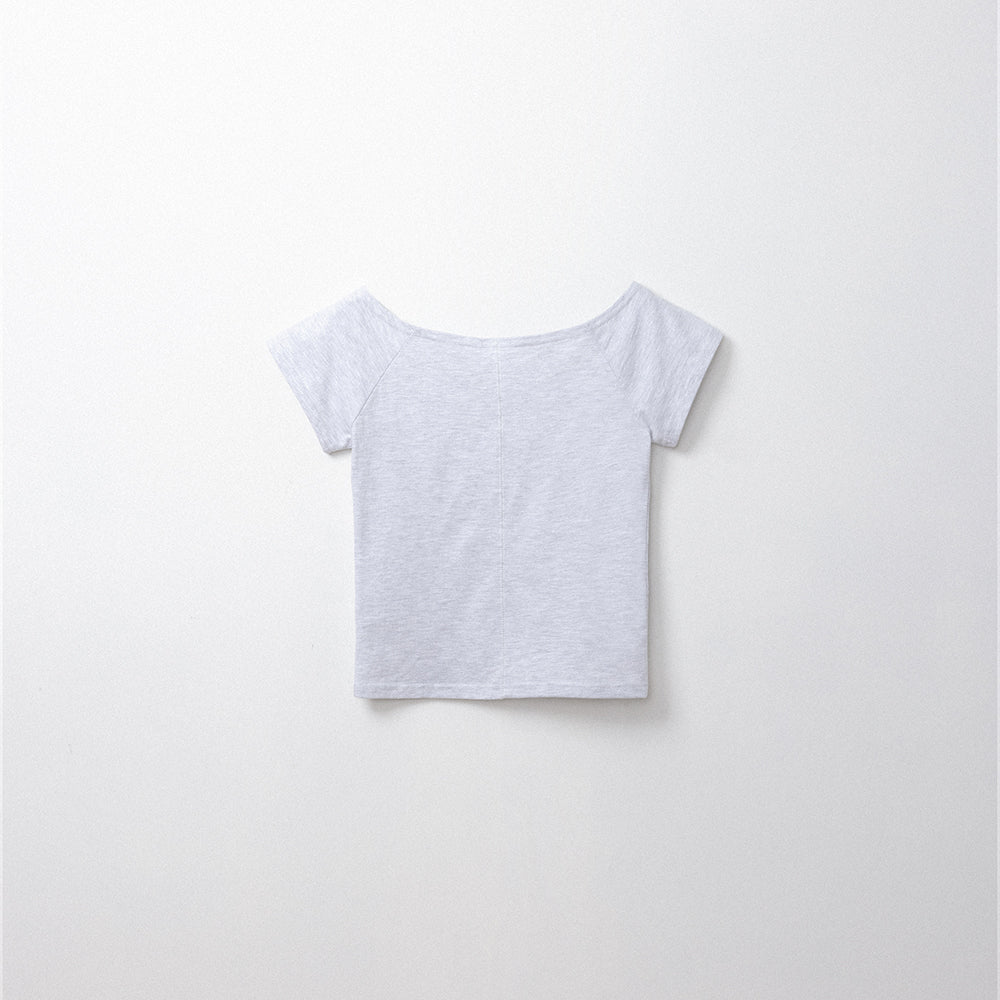 ARCHIVE JTOU Rain Boat Neck T-Shirt (2colors)
