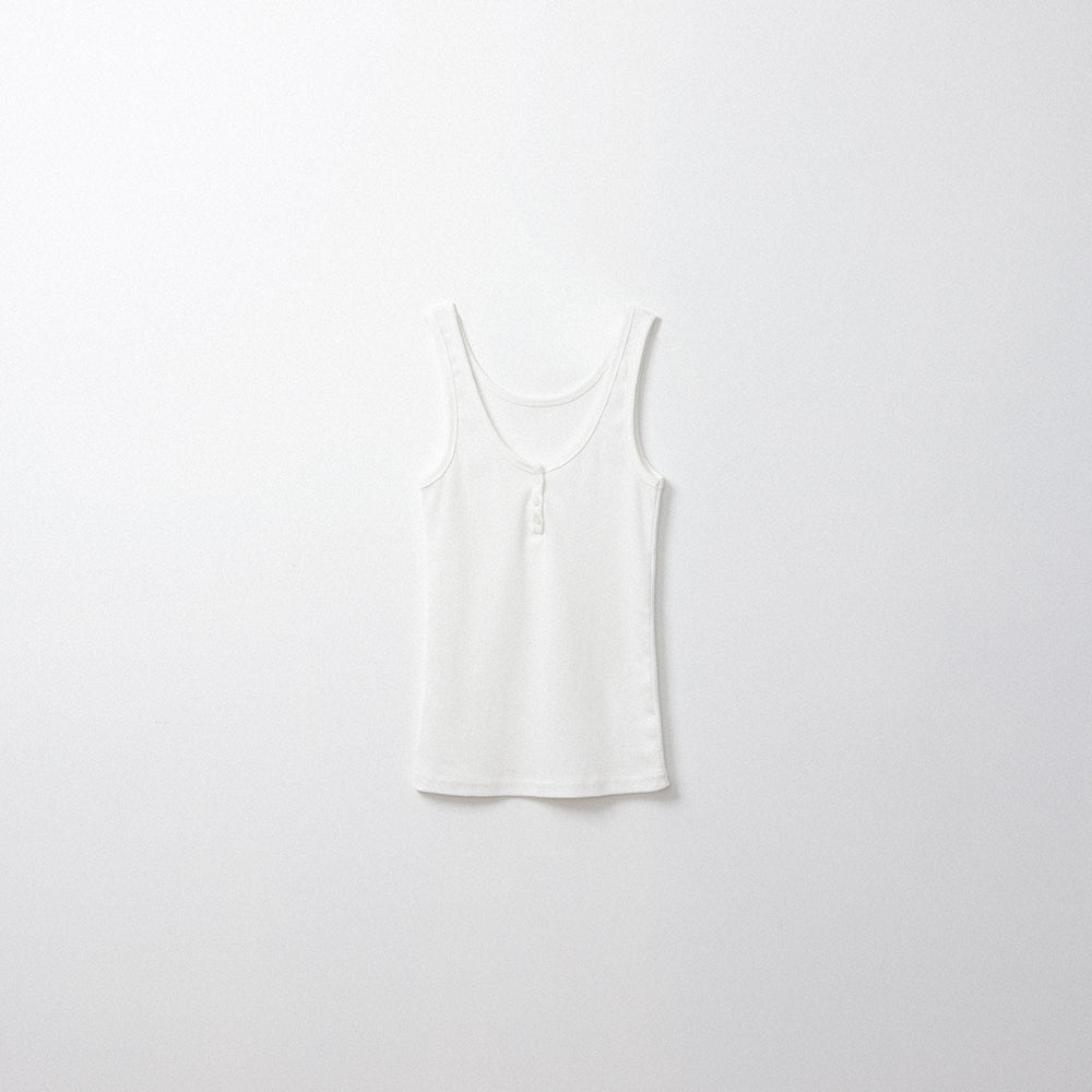 ARCHIVE JTOU Lip button sleeveless (2 colors)