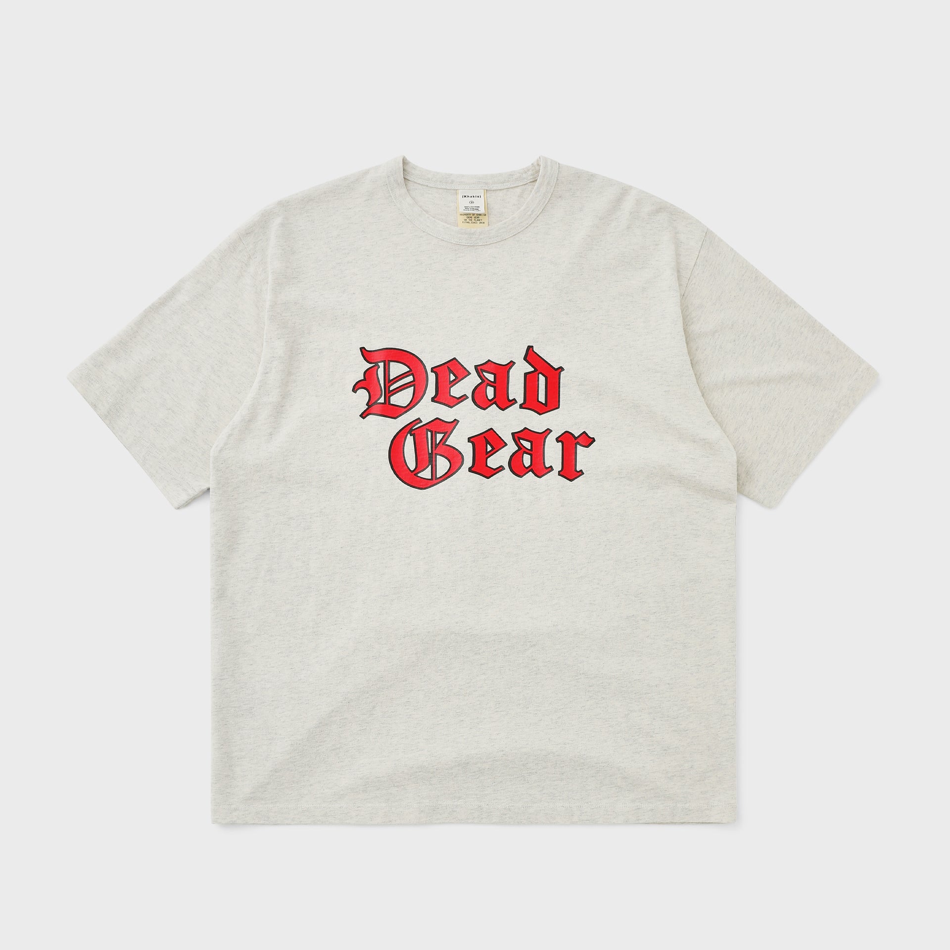 Khakis Dead Gear Tee Oatmeal