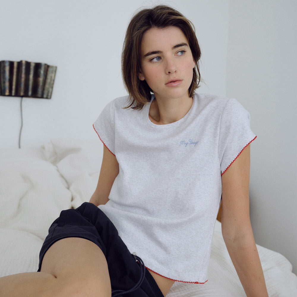 URAGO My pincoat crop t-shirt_3colors