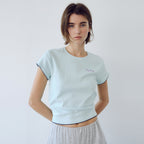 URAGO My pincoat crop t-shirt_3colors