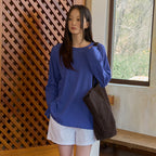 WEDNESDAYOASIS Ease Raglan Long Sleeve T-Shirt_3COLOR(W26TP17)
