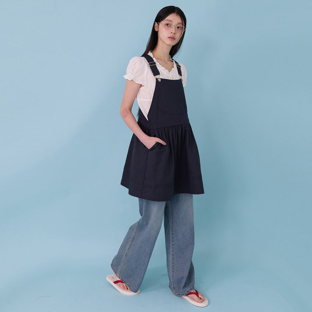 MOODADDITION MOODADDITION Jumpsuit Point Overall (Navy)