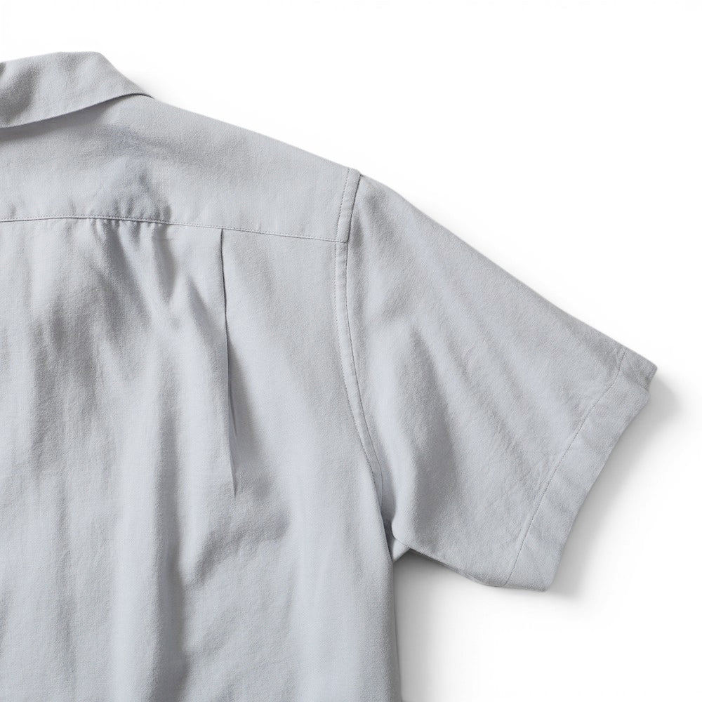 THOMAS MORE TG2-SH03 Silky short sleeve shirt - [Blue]