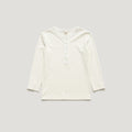 FARVEN ROVIA HENLEY NECK SHIRT-TEE_IVORY