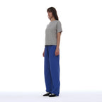 PARTIMENTO WOMEN PWC GARMENT-DYED POCKET TEE_MELANGE