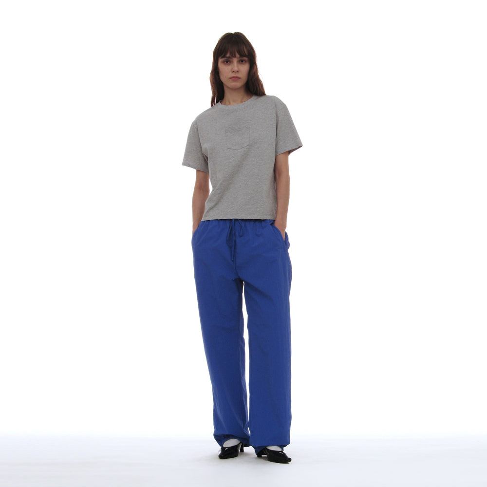 PARTIMENTO WOMEN PWC GARMENT-DYED POCKET TEE_MELANGE
